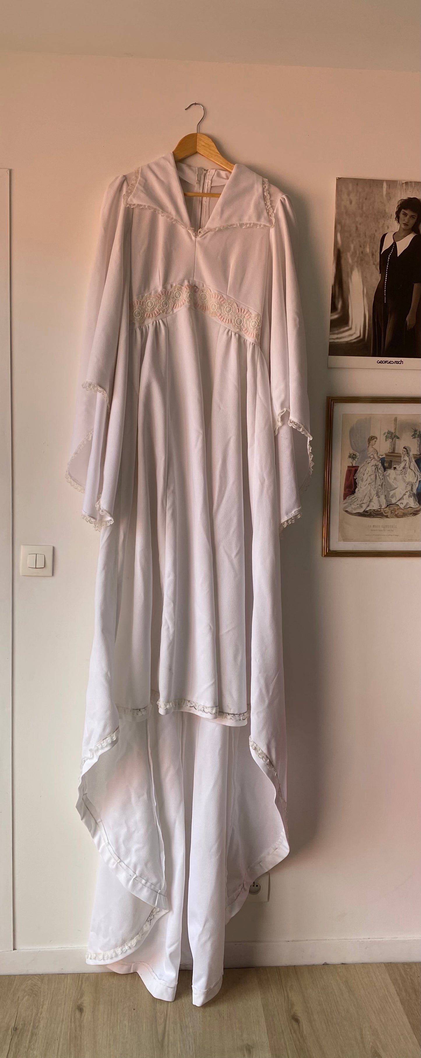 Robe de mariée 70s