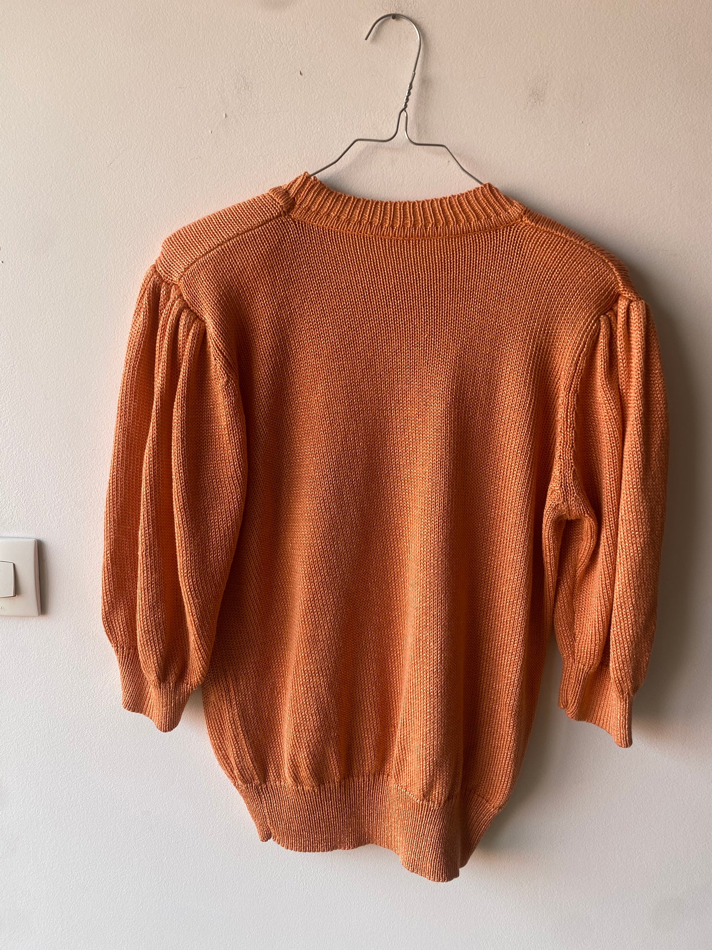 Pull en maille corail