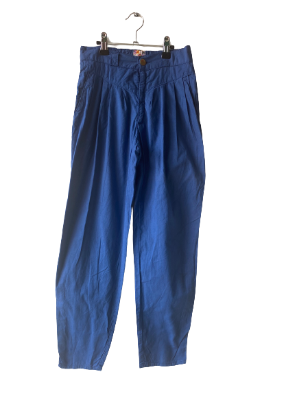 Pantalon bleu  80s